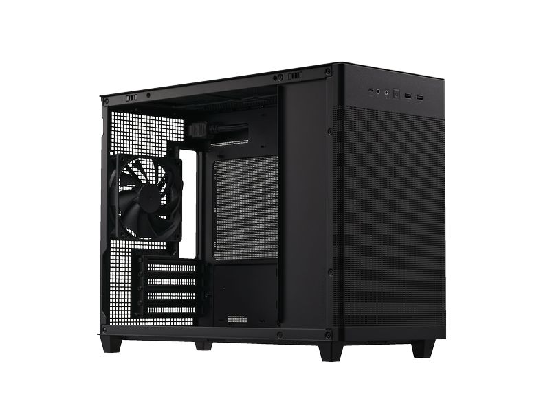 ASUS PC-Gehäuse AP201 MicroATX Schwarz 33-Liter microATX-Gehäuse