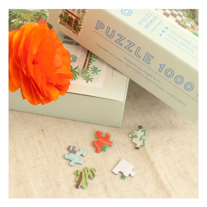 La Petite Épicerie Puzzle Singapore par Hoglet - 1000 Pièces