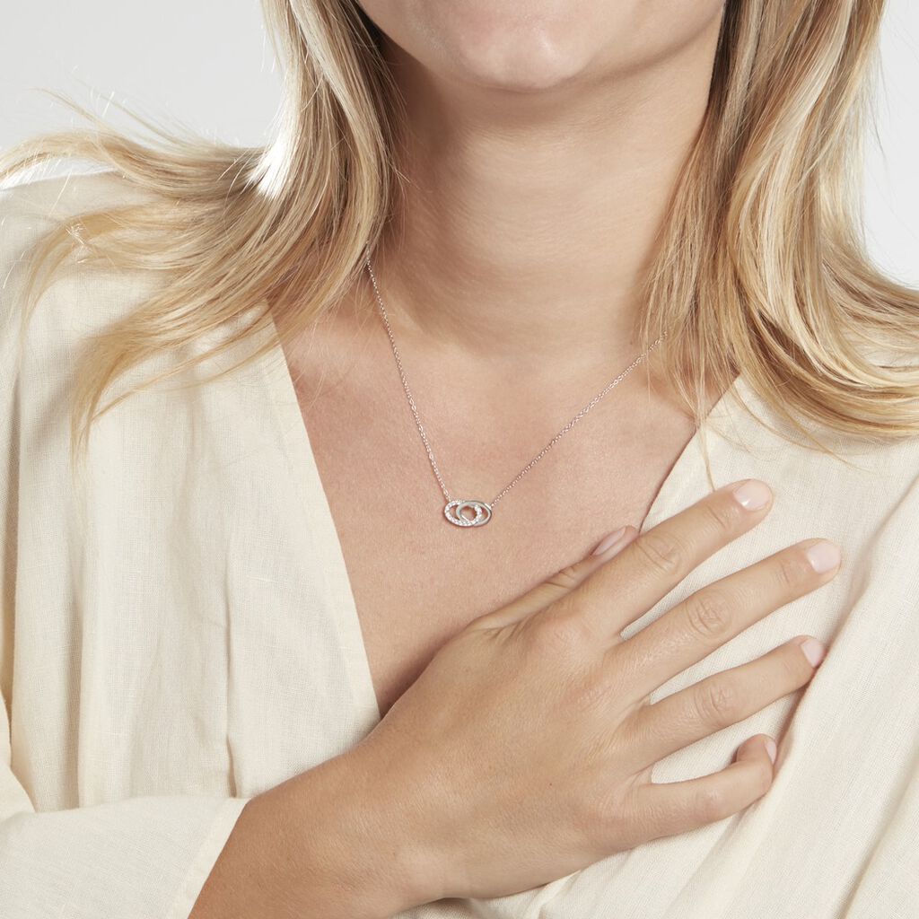 Collier Esculape Argent Oxyde
