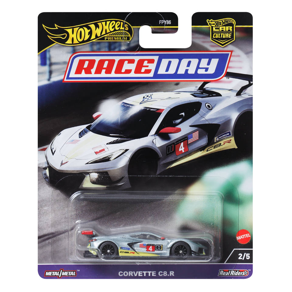 Hot Wheels Premium Race Day Corvette C8.R - 1:64