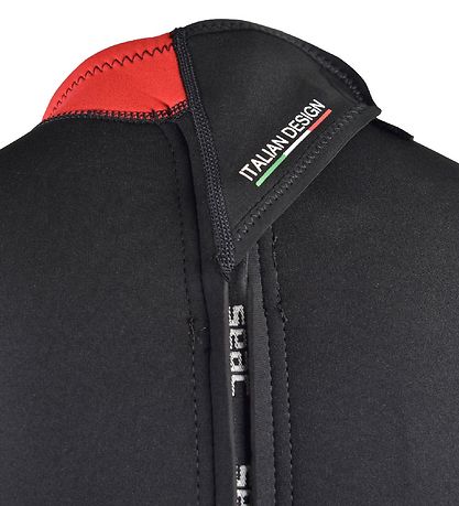 Seac Neoprenanzug - Relax Shorty Man 2, 2 mm - Schwarz/Rot