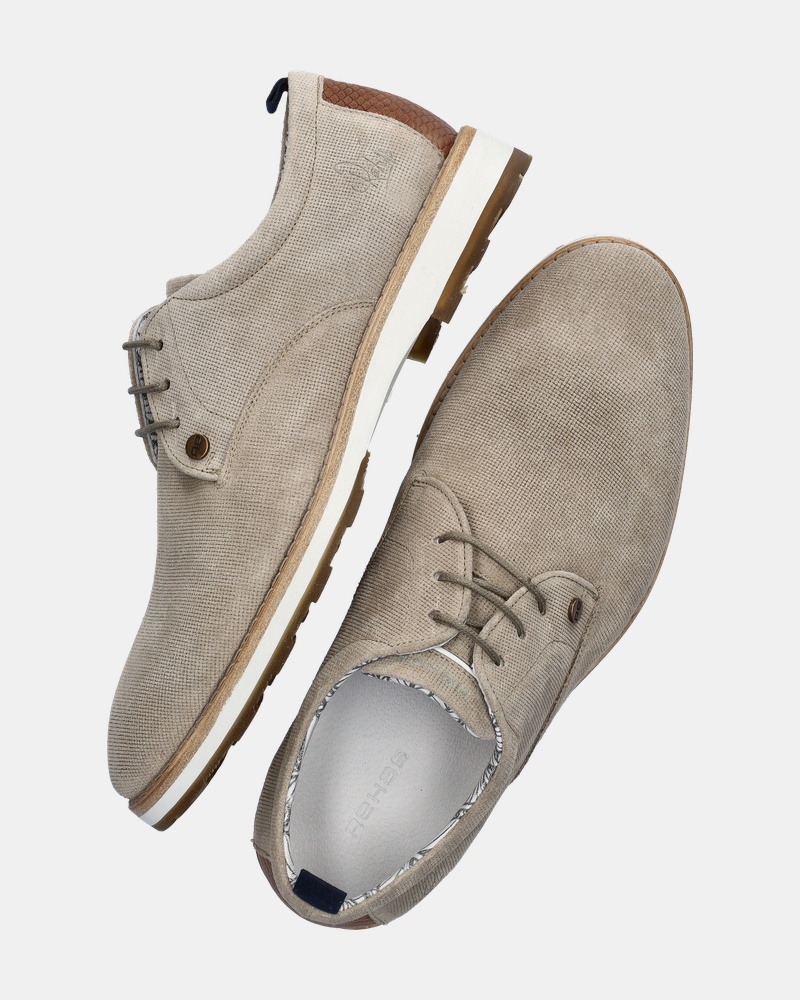 Rehab Pozato Dots Lage nette schoenen  - beige
