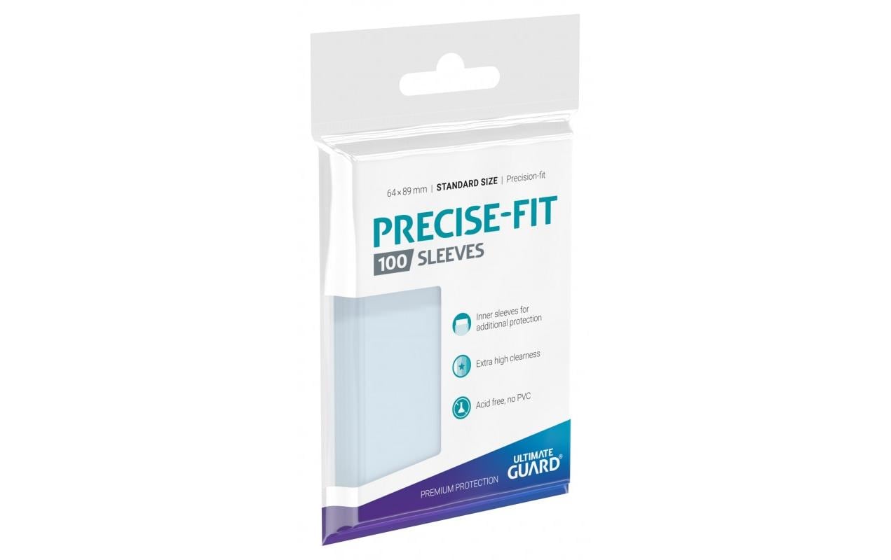 Kartenhülle Precise-Fit Sleeves Transparent Standard 100Innere Kartenschutzhüllen