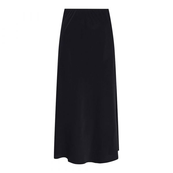 Pieces Franan Midi Skirt Preto XL Mulher