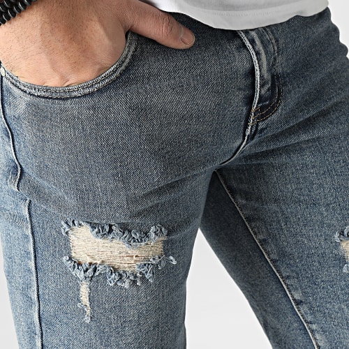 Short Jean Bleu Wash