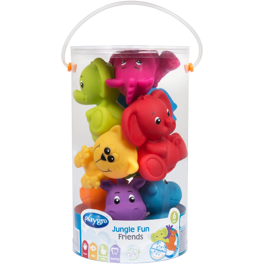 playgro Badespielzeug Dschungel Freunde