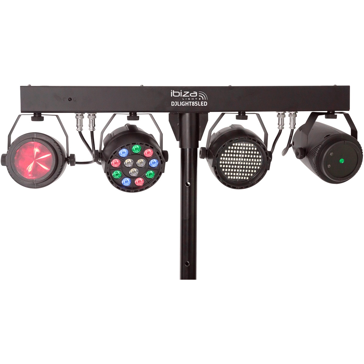 Ibiza LED Lysbar Moonflower + Laser og Strobe