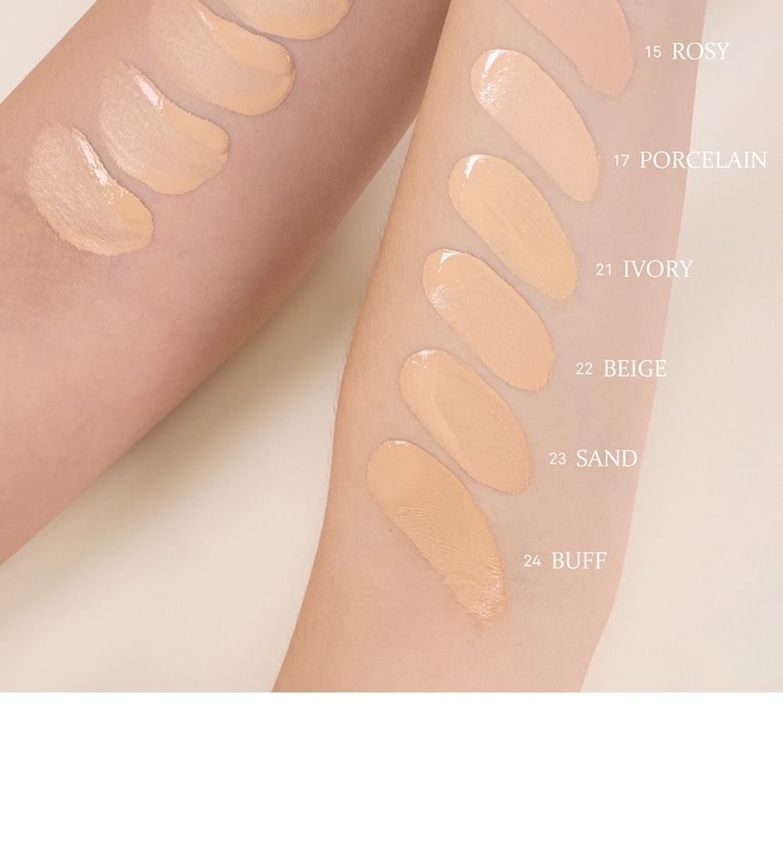 hince - Second Skin Foundation - 4 kleuren