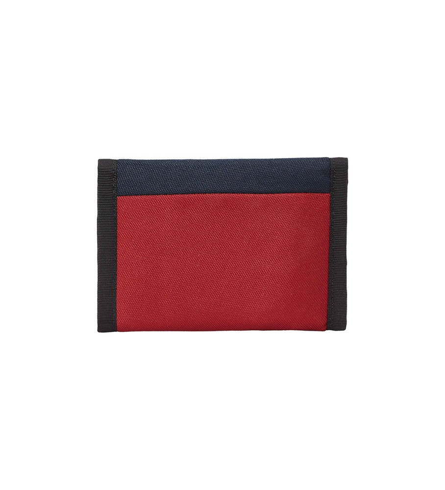 Carteira Tommy Jeans em nylon azul-marinho