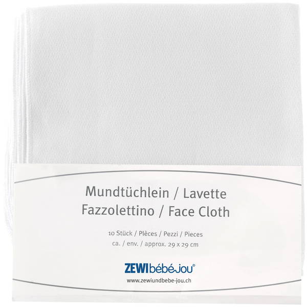 ZewiZewi   Baby Crepe Mundtüchlein 29x29