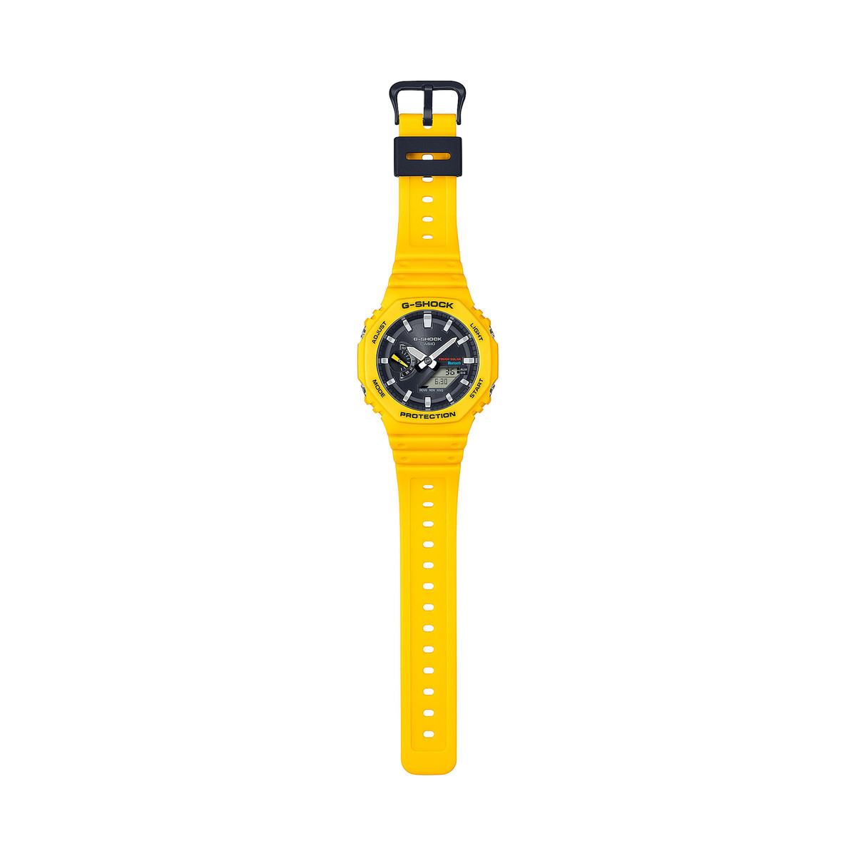 Montre G-SHOCK homme bracelet résine jaune