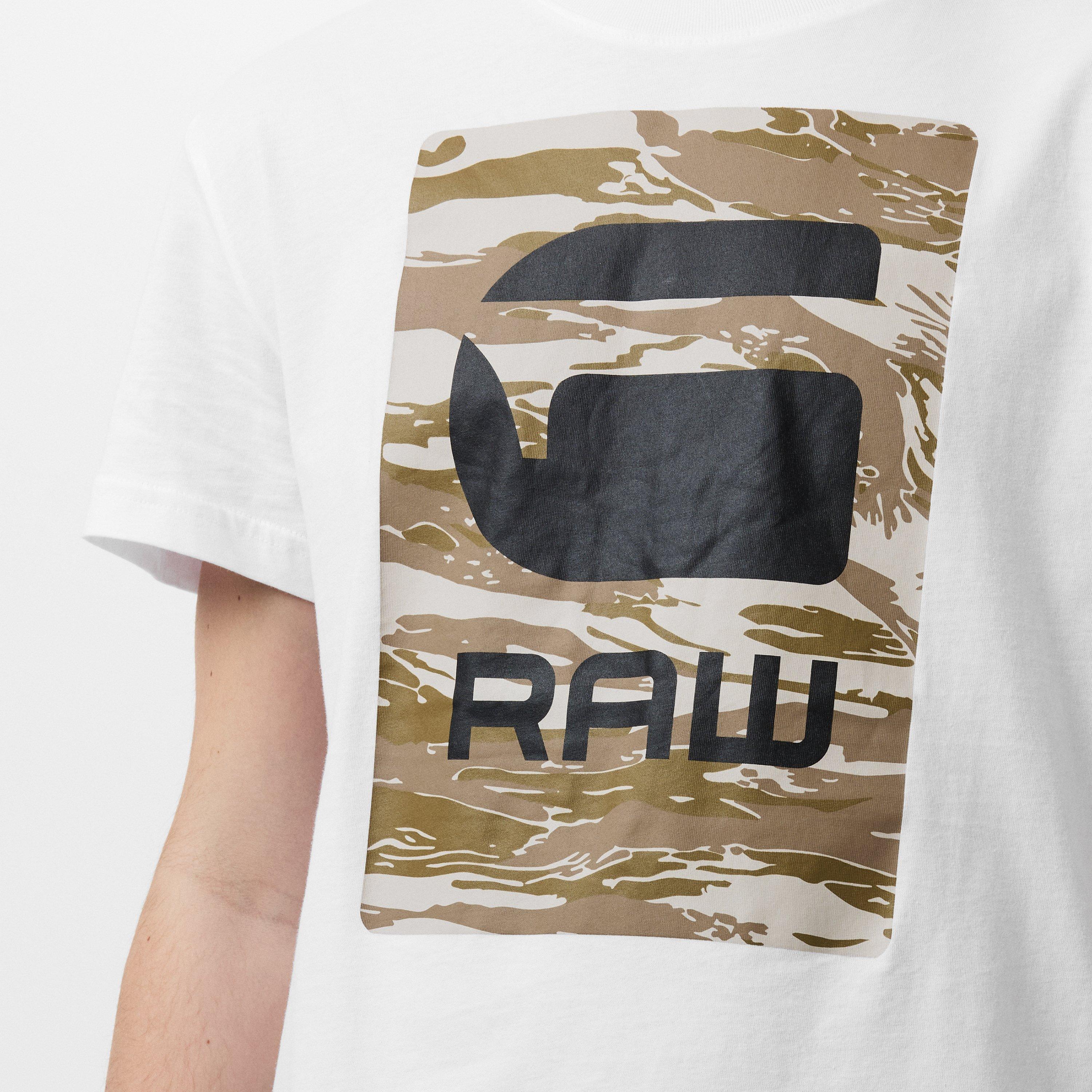 G Star Camo Box Graphic T Shirt
