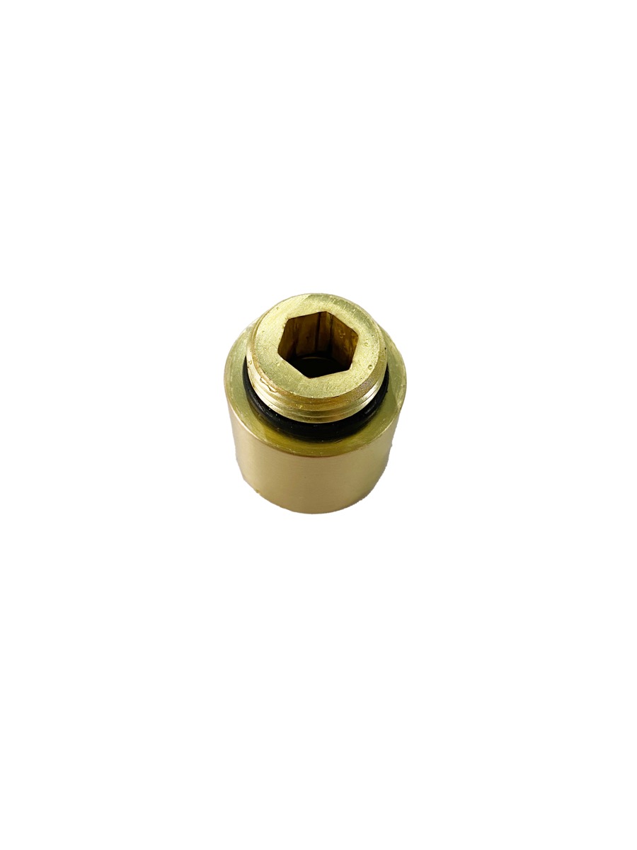 Saniclear Brass wartel tbv uitloop inbouw wastafelkraan