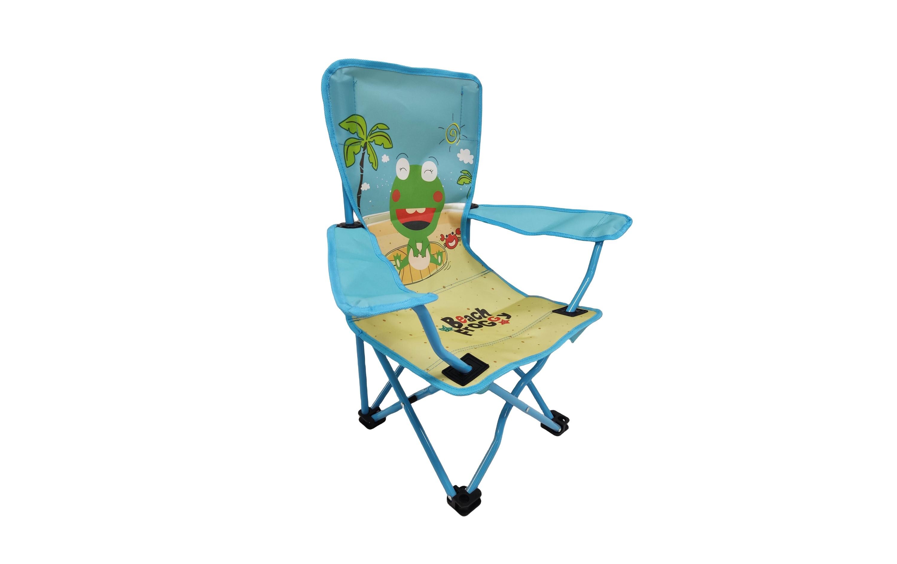 Campingstuhl StrandfroschKinderstuhl mit Tiermotiv