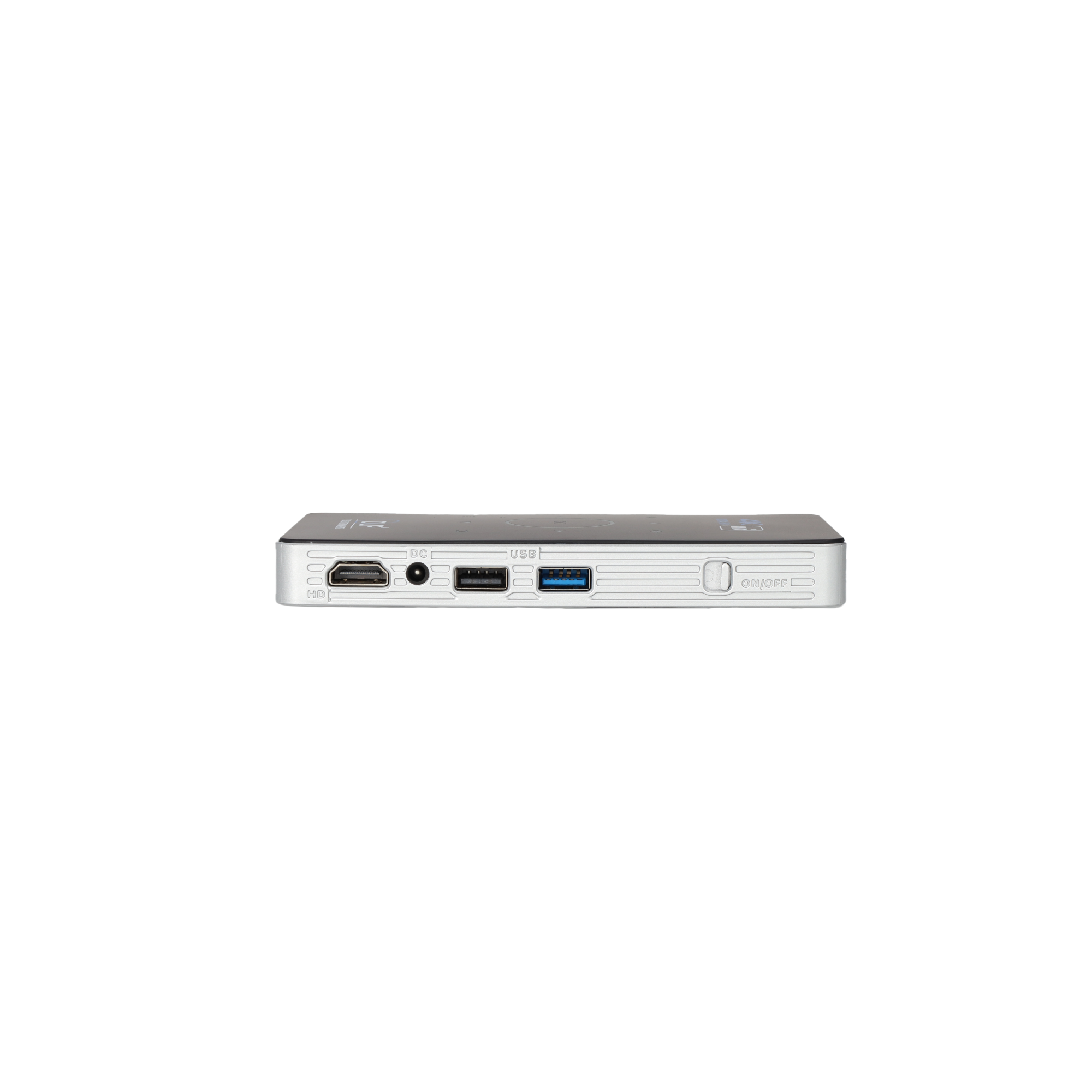 Mini DLP LED Projektor 1080p 4K Full-HD Support Outdoor Beamer (1500LM) mit Android / HDMI / MicroSD / WiFi / Bluetooth / Apple Airplay   Akku