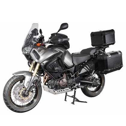Valise SW-MOTECH KIT COMPLET TRAX ADVENTURE GRIS ANODISE 37/45 L - Gris