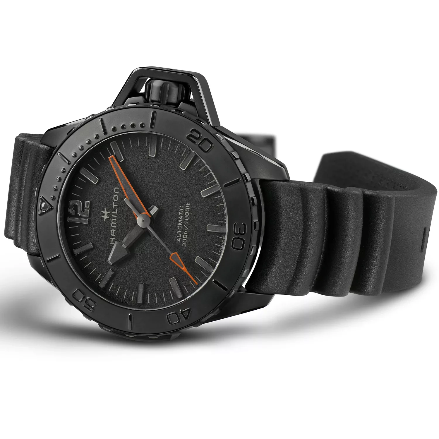 Hamilton Khaki Navy Frogman Auto H77845330