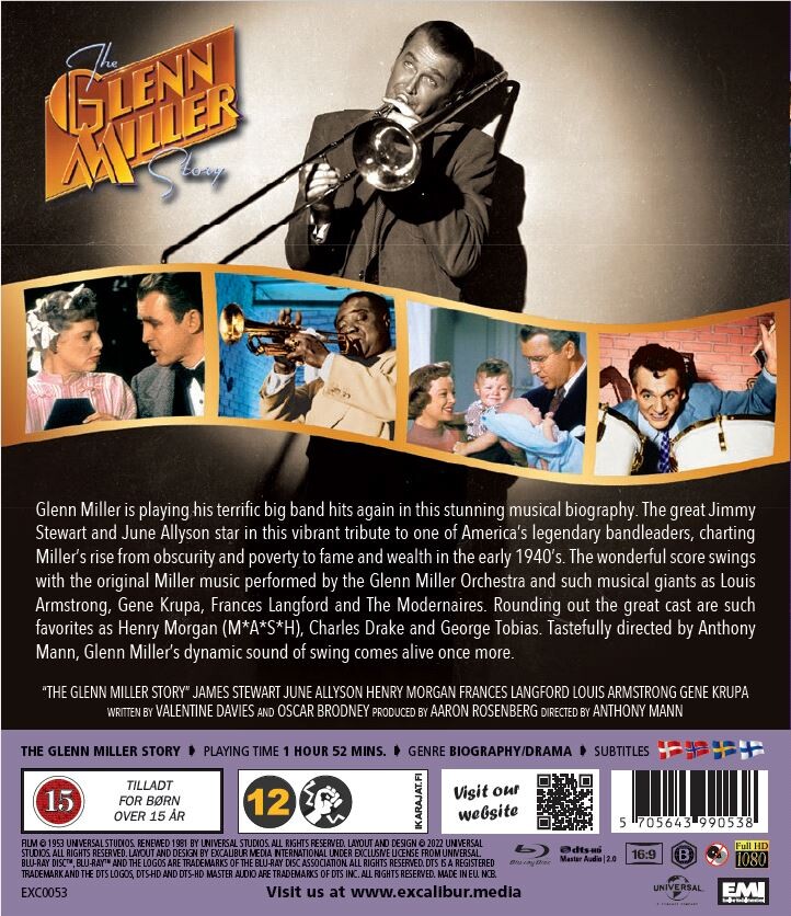 Moonlight Serenade / The Glenn Miller Story - Blu-Ray