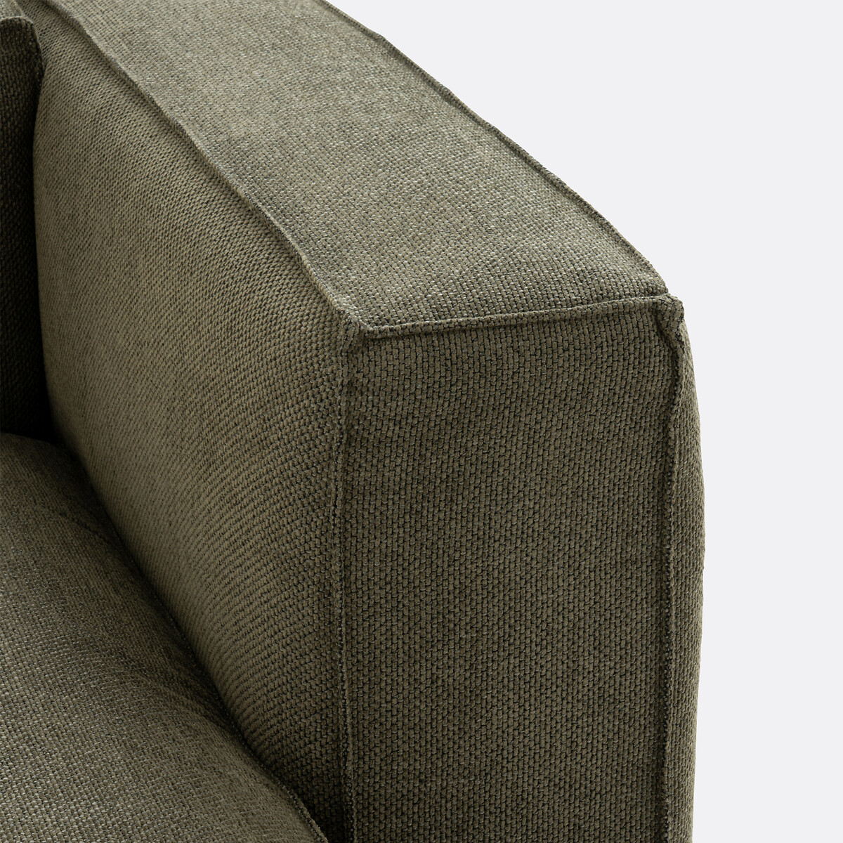 LA REDOUTE INTERIORS<br>Poltrona modular em tecido texturizado, Seven