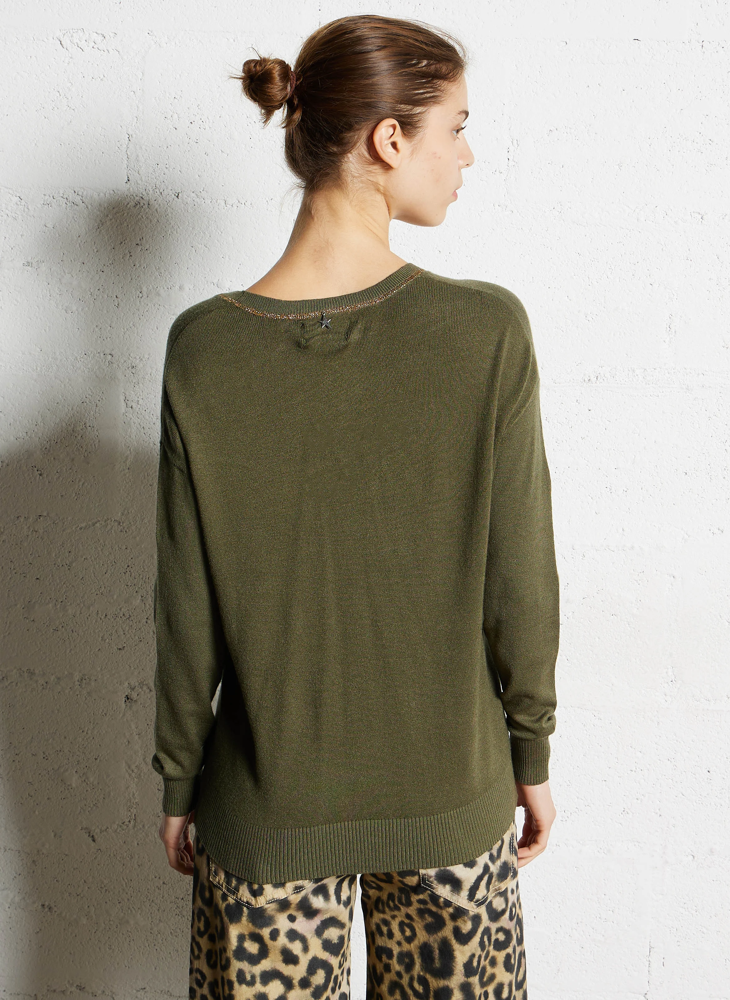 MARSENANO - Pull ample col v | Vert