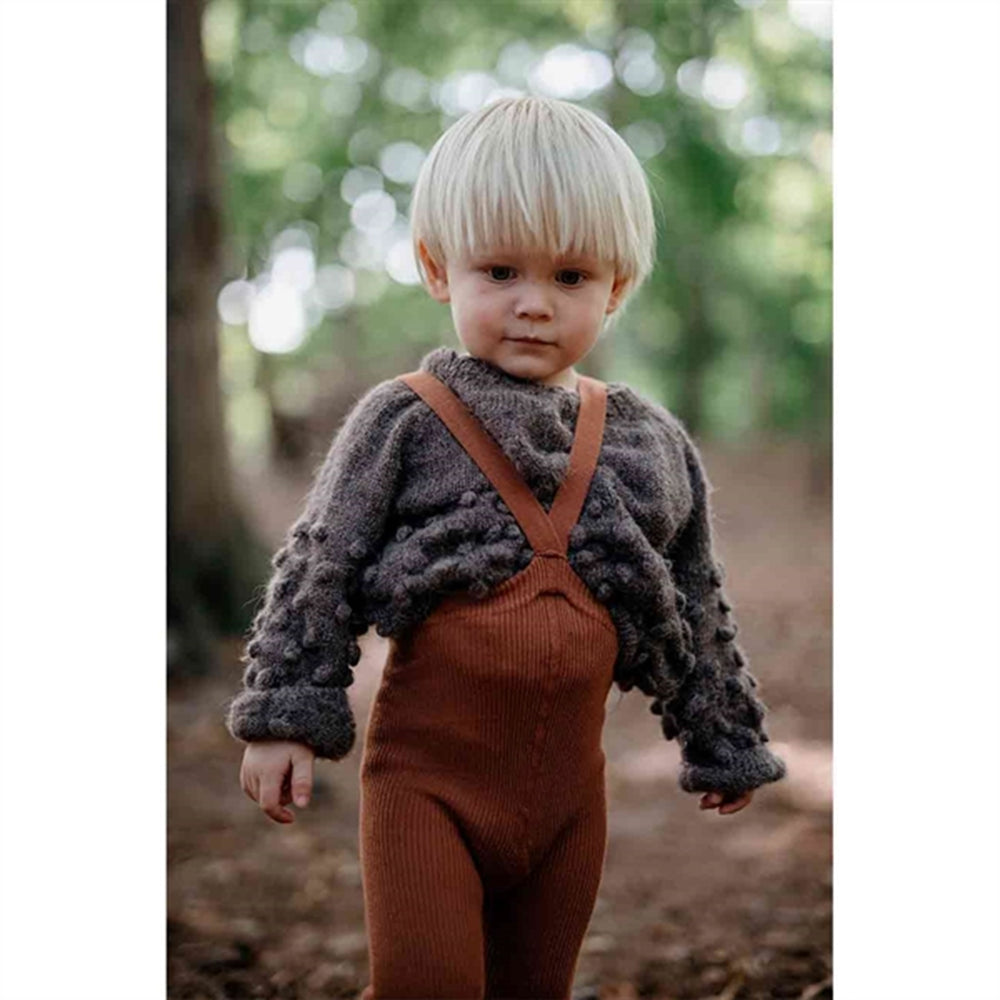 Footed Tights Cinnamon - Silly Silas → Luksusbaby.dk