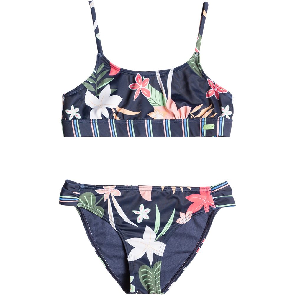 Roxy Vacay For Life Bralette Bikini Mädchen mood indigo