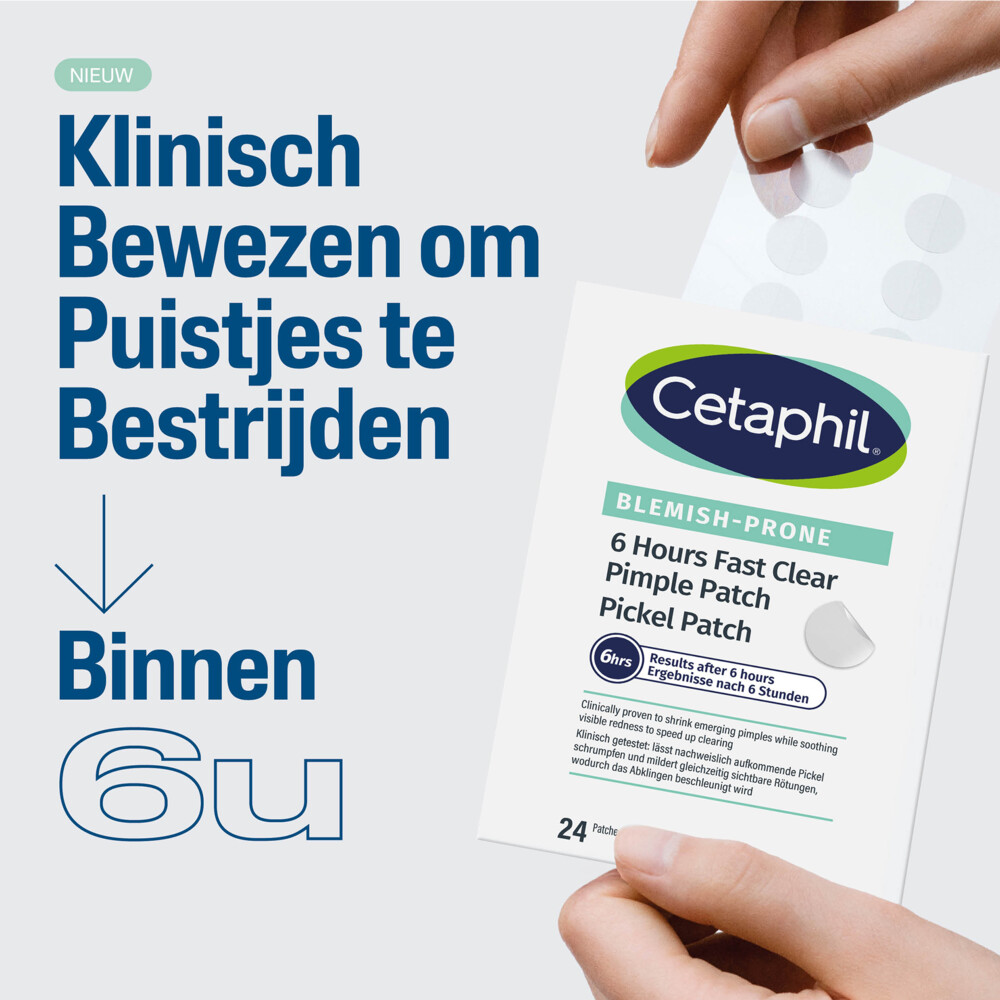 Cetaphil 6 Hour Fast Clear Puisjes pleisters (24 stuks)