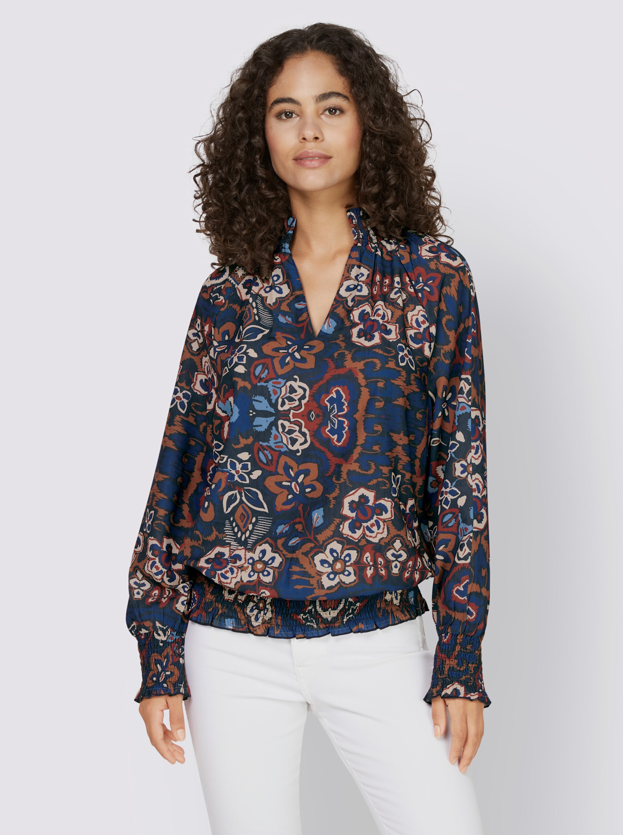 Druckbluse