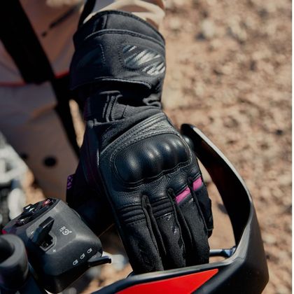 Gants Ixon PRO RESCUE 3 LADY - Noir / Rose