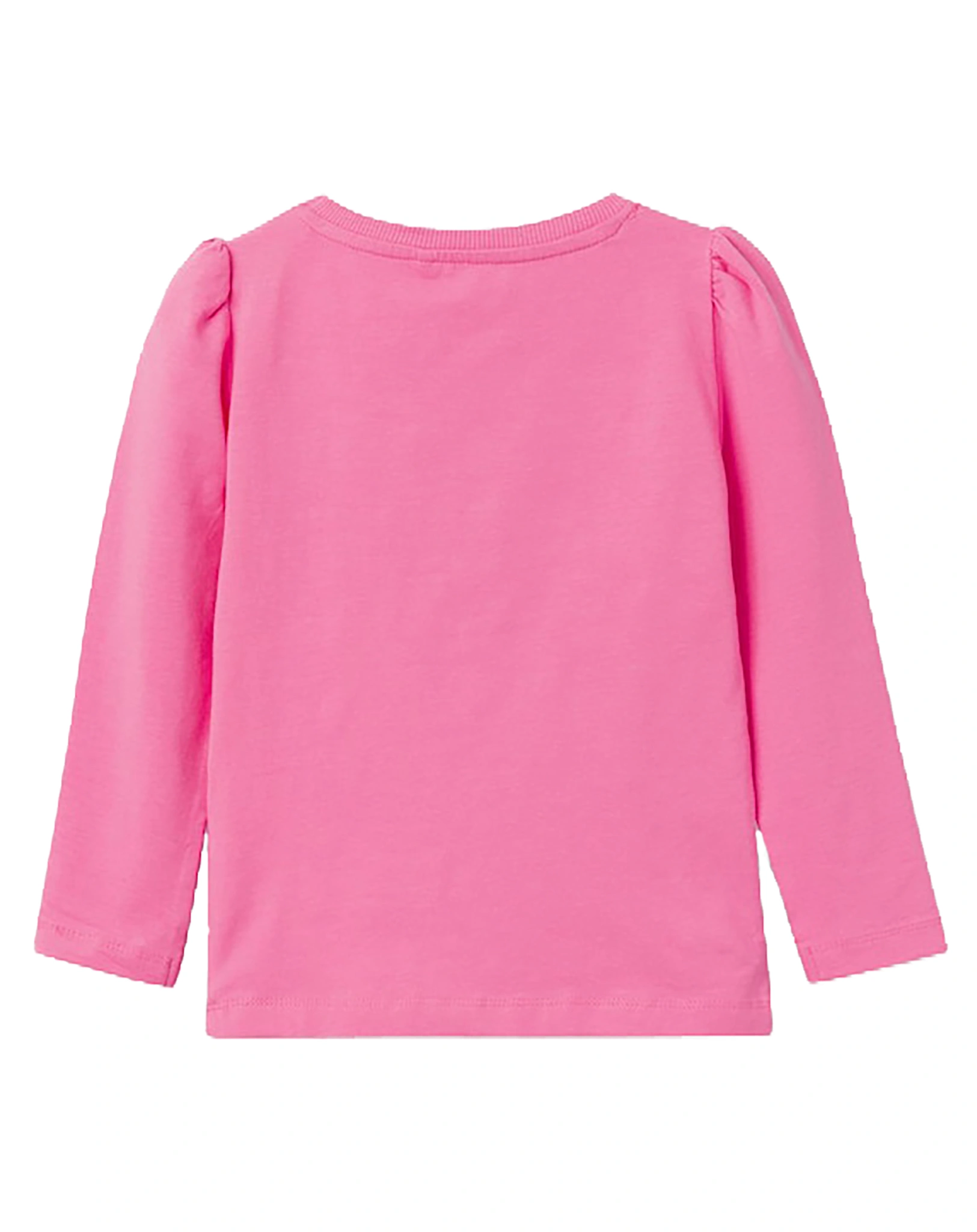 Langarmshirt NMFNIPASTAR HEART in pink cosmos