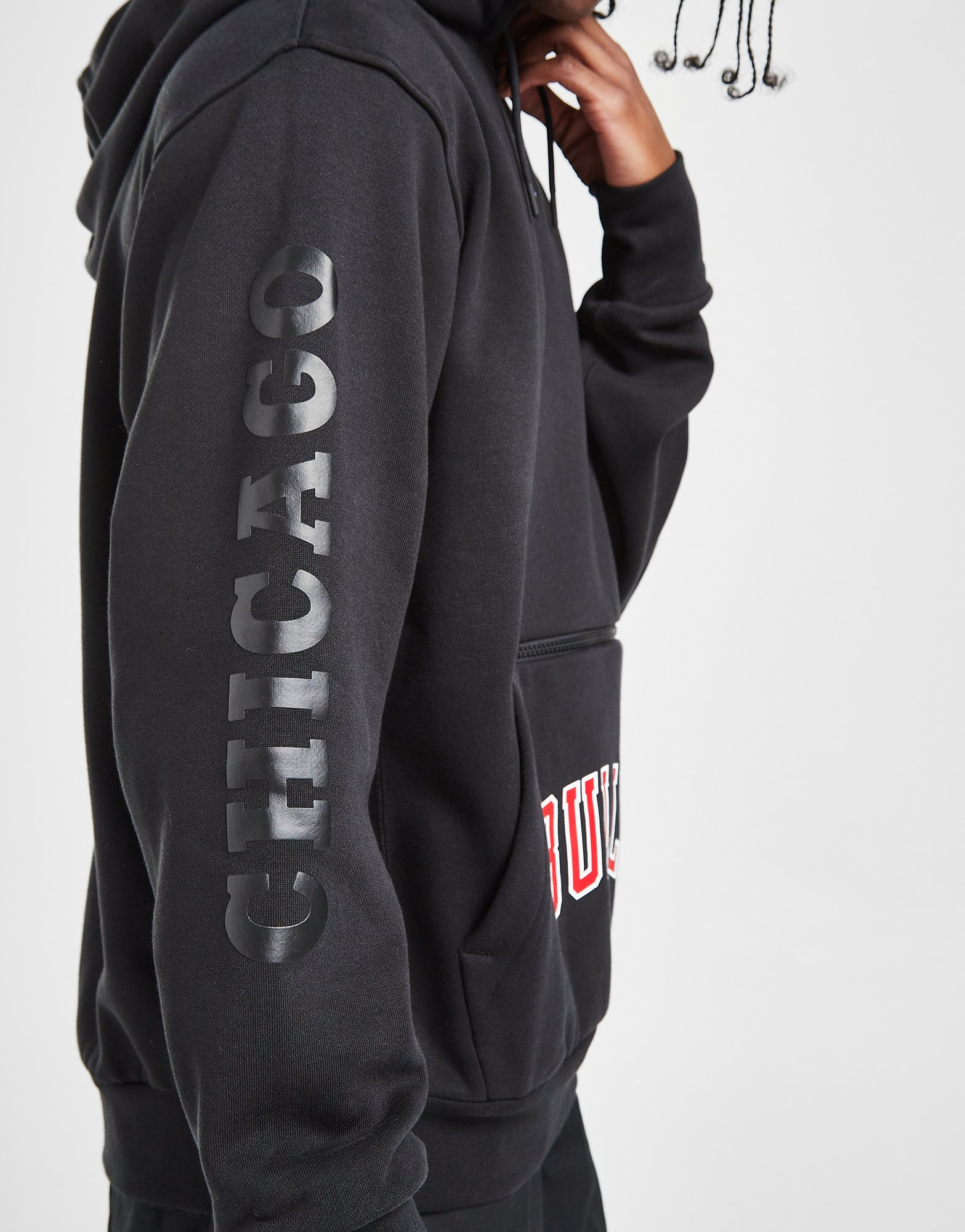 Jordan Sweat à Capuche NBA Chicago Bulls Courtside Homme