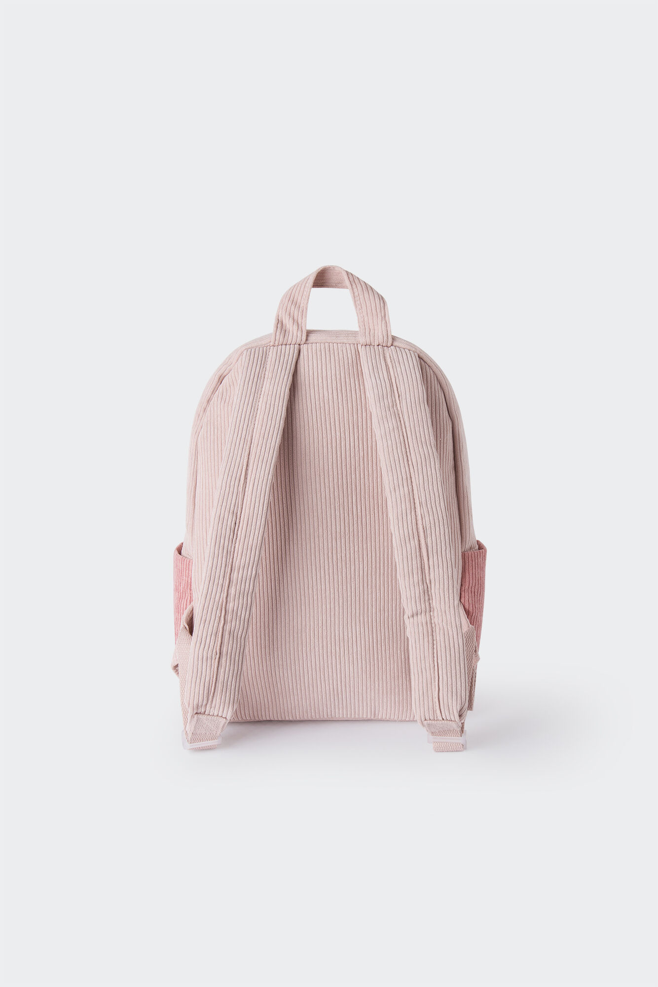 Mochila de pele de carneiro para menina