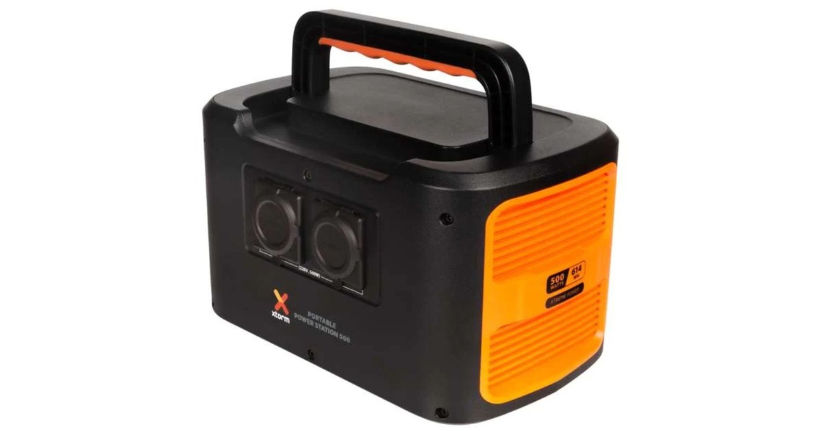 XtormXtreme Powerstation 500W  (Zwart/oranje)