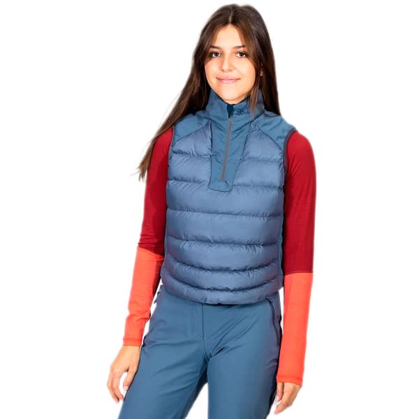 Doudoune ski de randonnée AYAQ FORNO VEST W BLUE SLATE