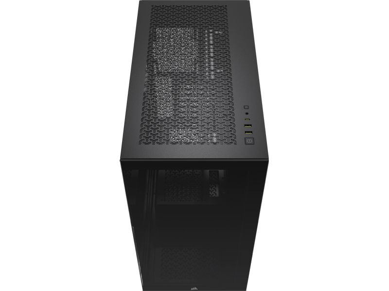 Corsair PC-Gehäuse 3500X TG Schwarz Mid-Tower PC-Case mit atemberaubender Ästhetik und geräumigem Innenraum