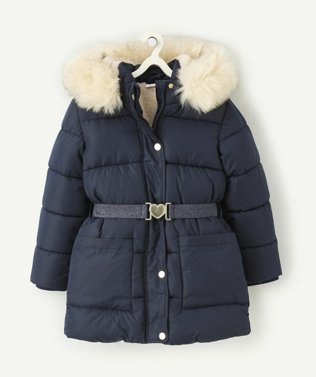 TAPE A L'OEIL<br>Jaqueta comprida de plumas com capa