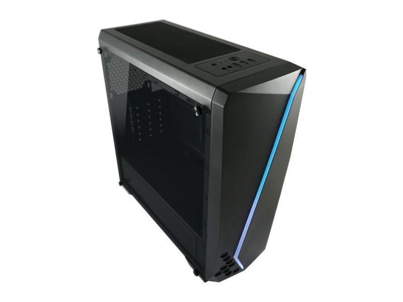 LC-Power PC-Gehäuse Gaming 700B Hexagon Mid-Tower Gehäuse