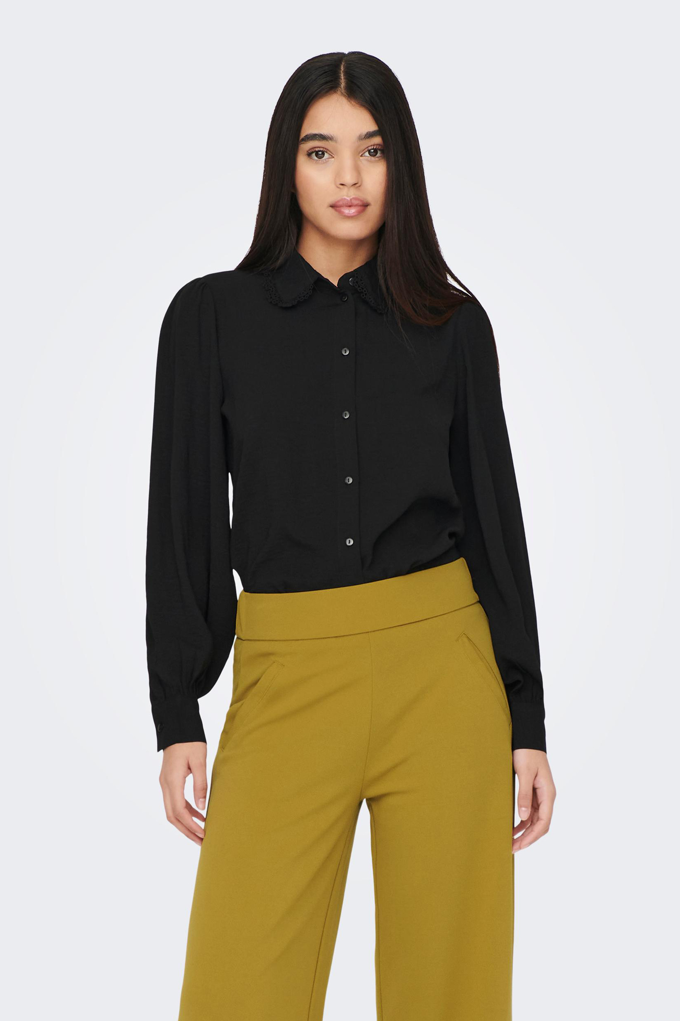 Blusa de mangas compridas