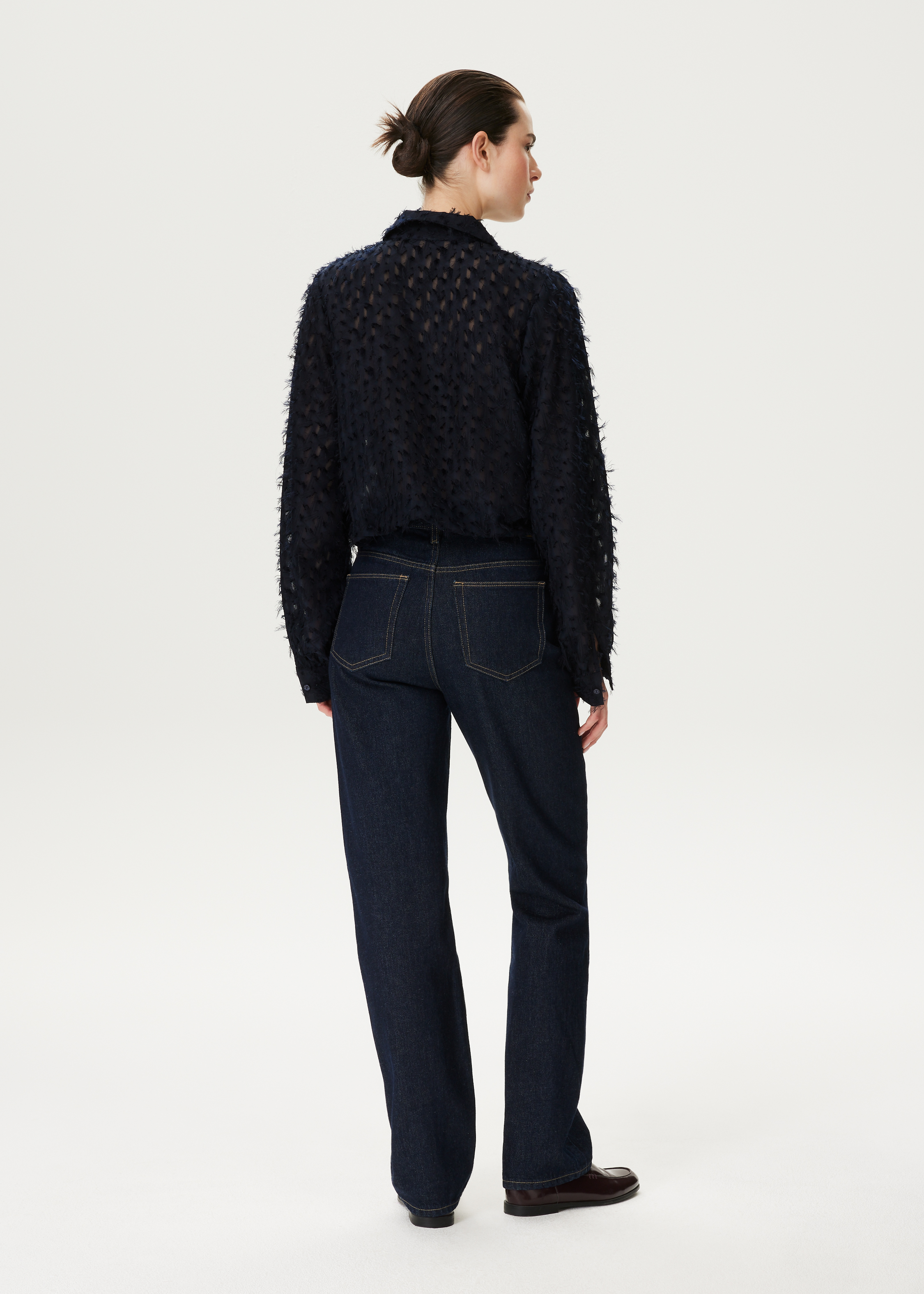 Blouse met franjes