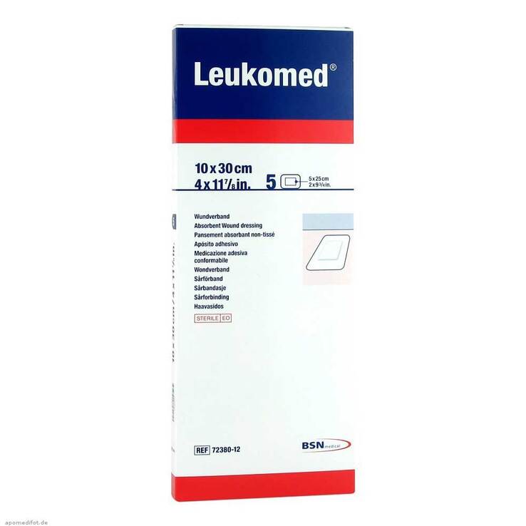 Leukomed® steriler Wundverband 30 cm x 10 cm, 5 St