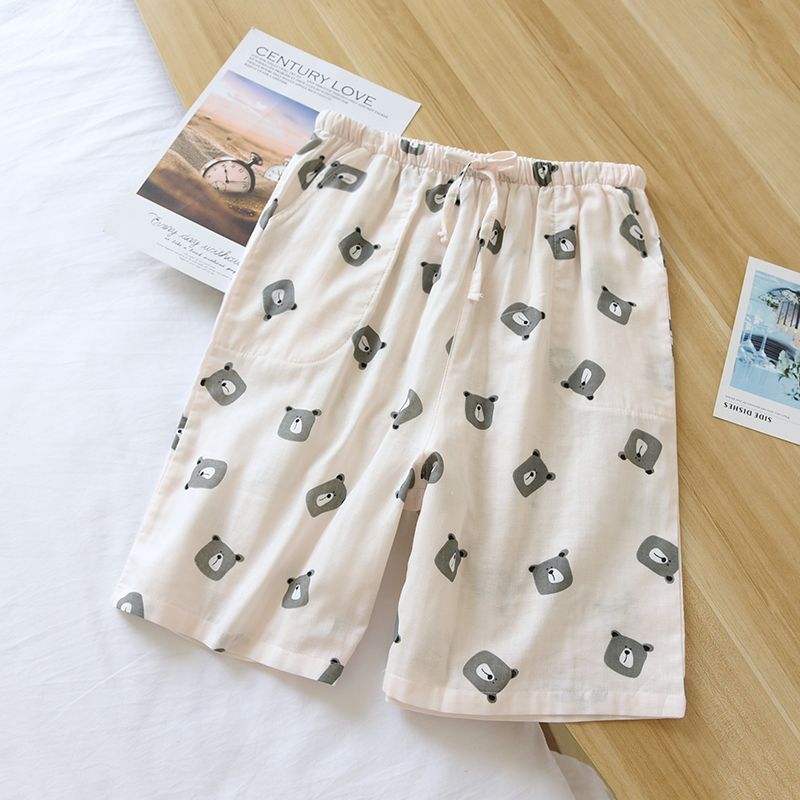 MelMount - Pyjamashorts met bijpassende print voor koppels