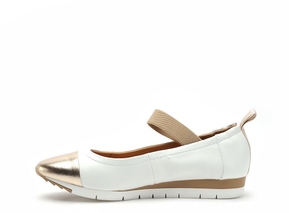 Fugitive ballerines femme vero blanc