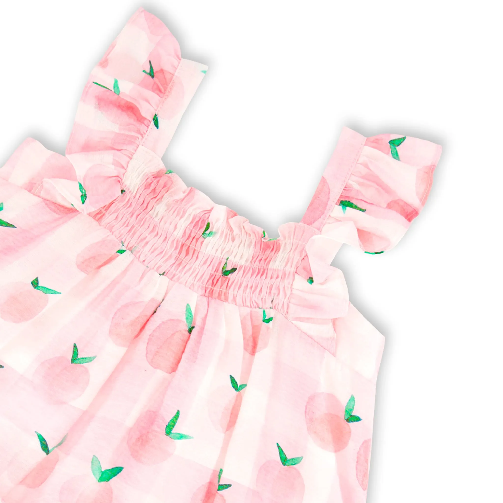Deux par Deux Robe Vichy Fruits 12-24mois