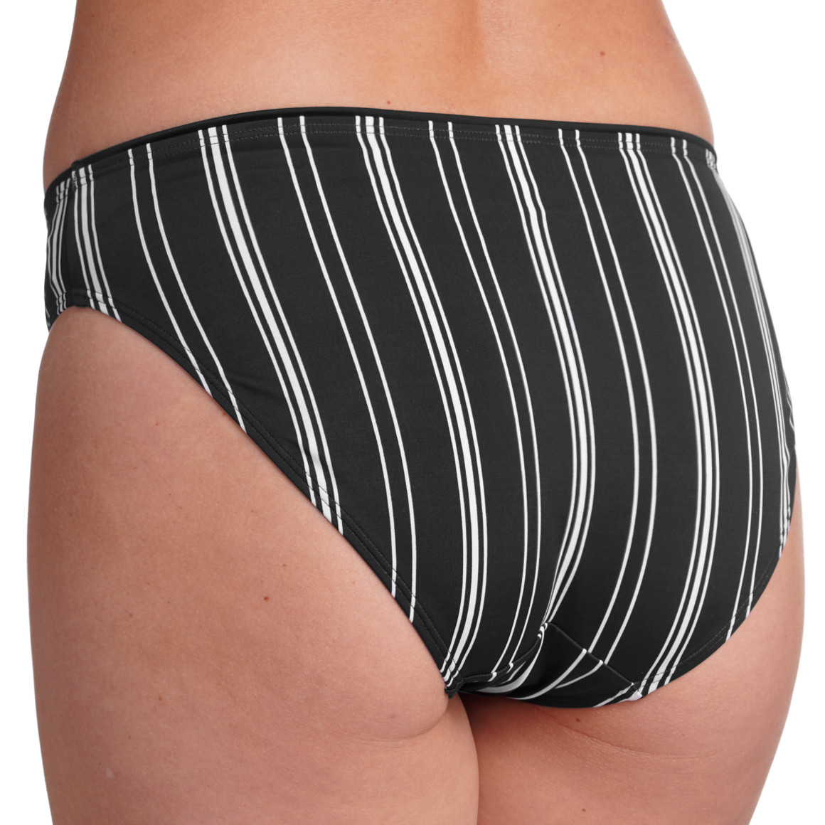 Gina Benotti Damen Bikinislip mit Streifen nachtblau