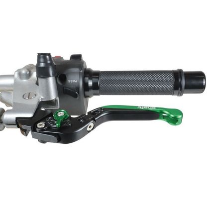 Leviers de frein et d'embrayage Chaft CNC MATES Universel - Vert