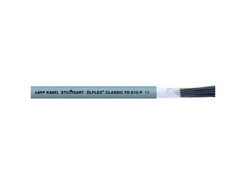 LAPP 26382/50 Slæbekædekabel ÖLFLEX® CLASSIC FD 810 P 5 G 4 mm² Grå 50 m