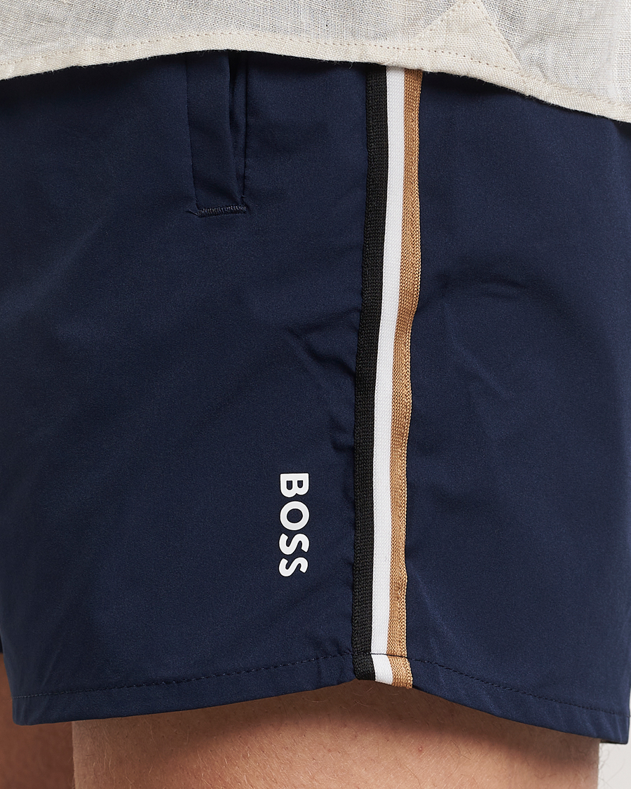 BOSS BLACK Iconic Swimshorts Navy