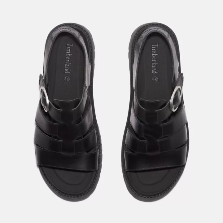 Sandale Clairemont Way Fisherman pour femme en noir