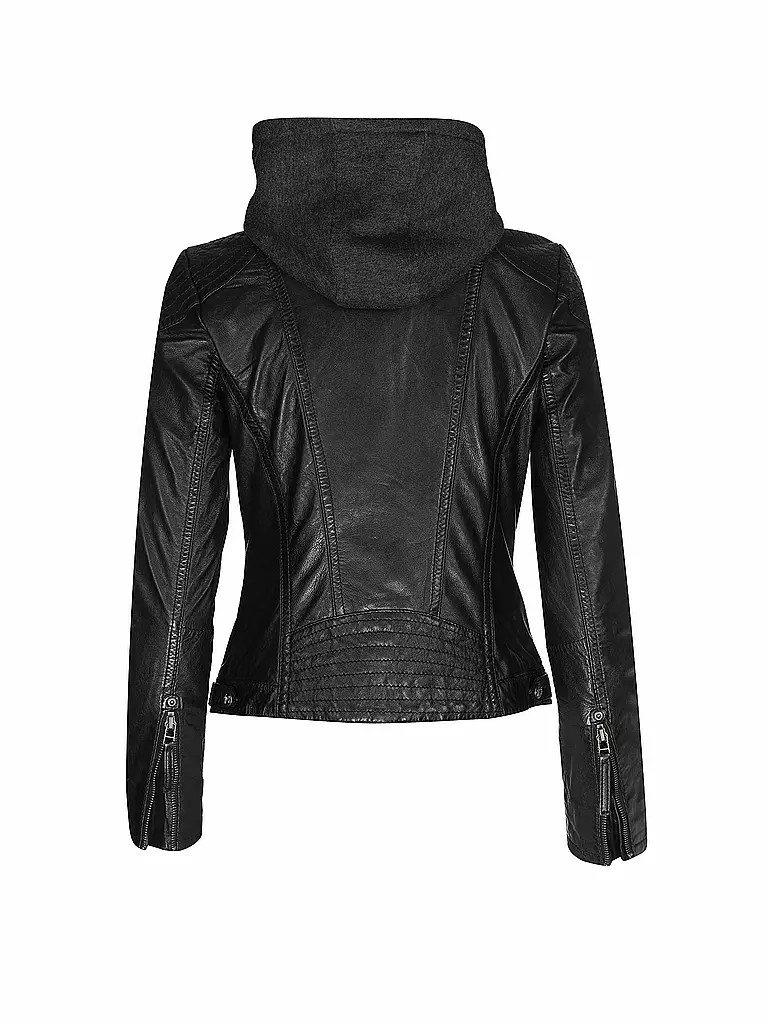 GIPSY BY MAURITIUS Lederjacke CACEY LEGV schwarz