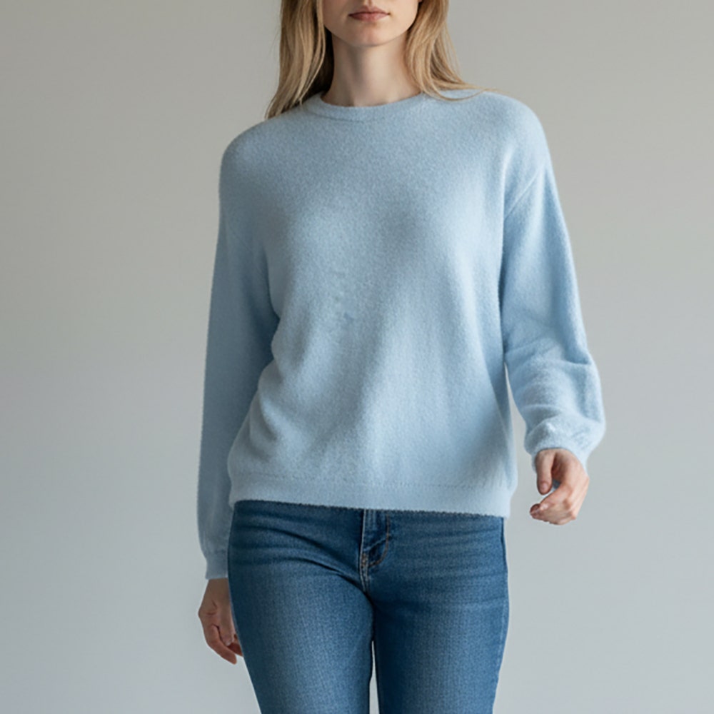 Pull Femme bleu ciel